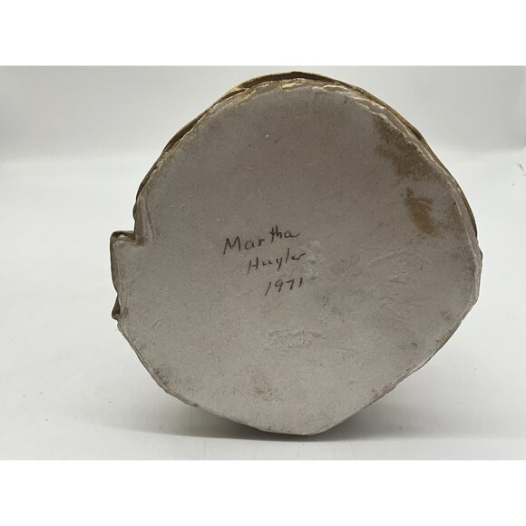 MCM Gold Angels Materials Starched and Hand Painted Antique Gold Set of 3 VTG - Picture 8 of 16